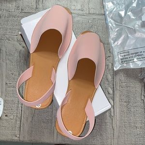 Shein Peep Toe Slingback Sandals